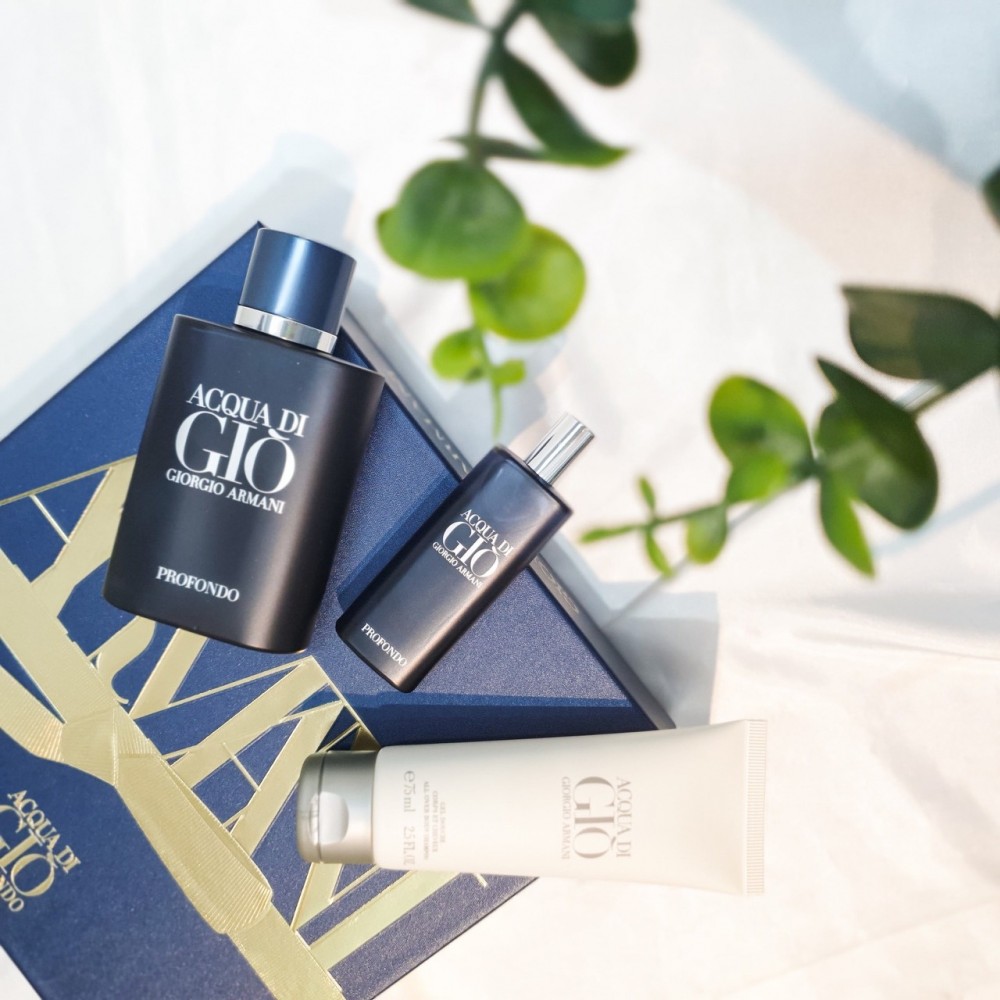 Set nước hoa Giorgio Armani Acqua Di Gio Profondo
